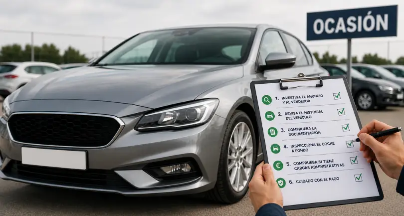 Imagen del blog Checklist definitiva para evitar estafas al comprar un coche de segunda mano en 2026