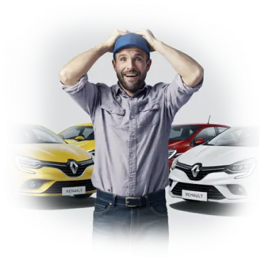 Hombre comparador de coches